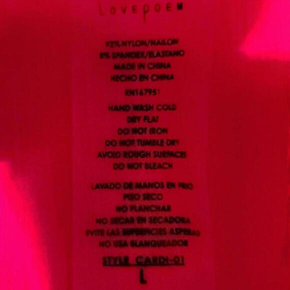 Pink Ribbed Two-Piece Set – Size Large (NWOT) - Picture 4 of 4